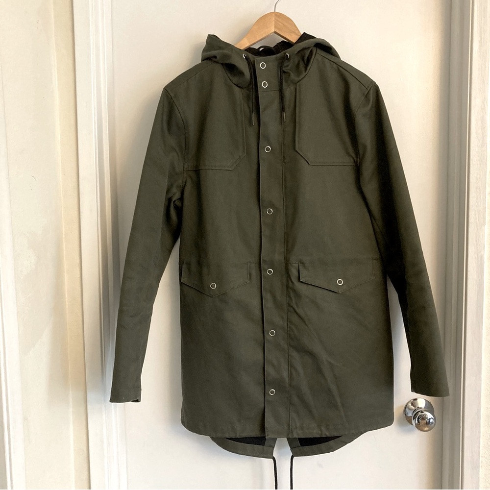 EUC Men’s TOPMAN parka - Medium